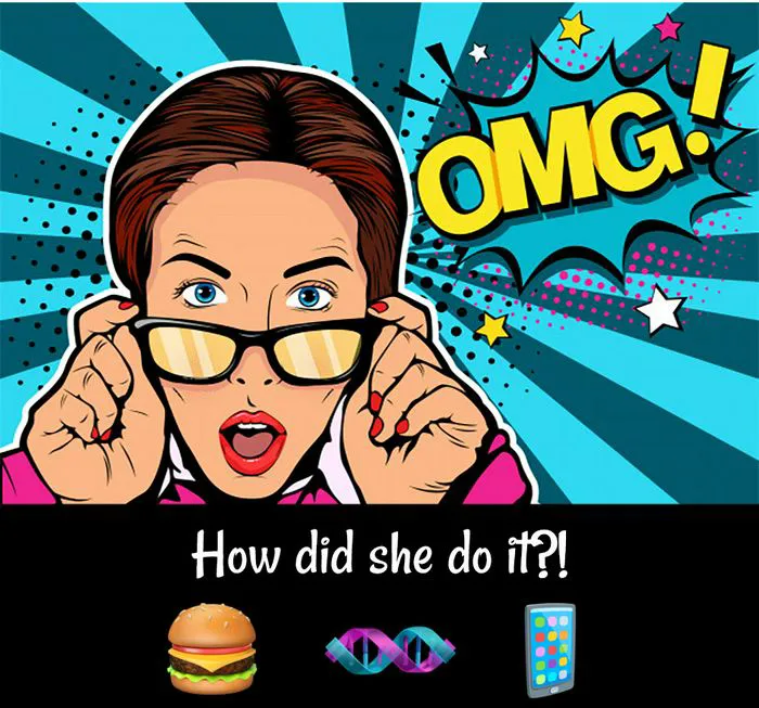 How did she do it? Beauty transformation revealed.