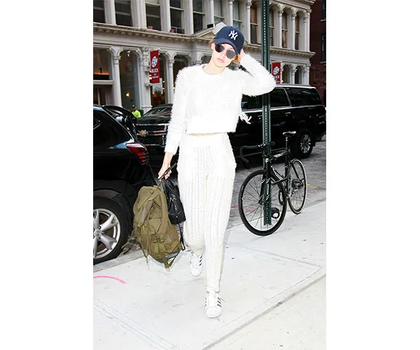 gigi hadid adidas superstar sneakers