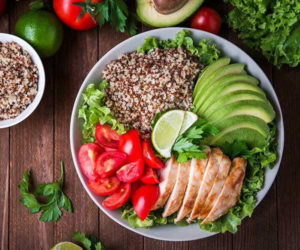 BBQ Chicken Salad salad