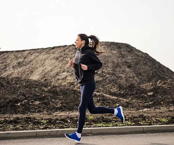 running