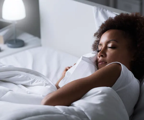 woman sleeping