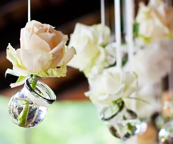 hanging florals 