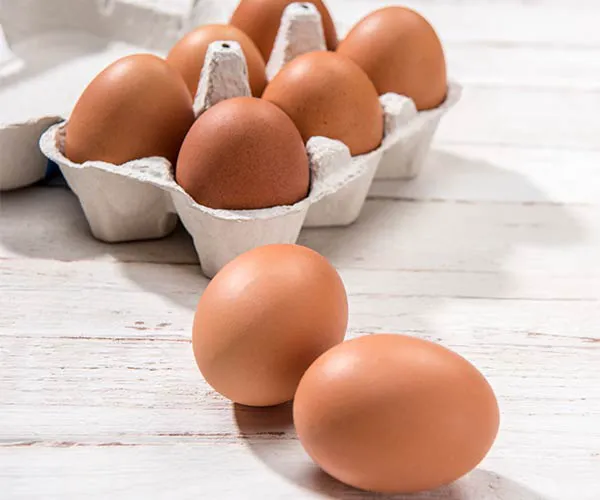 Eggs anti-inflammatory proteins lead to flat stomach