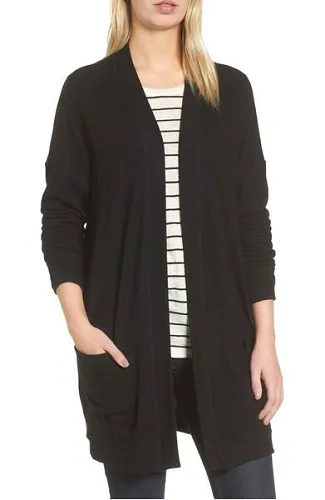 fleece cardigan