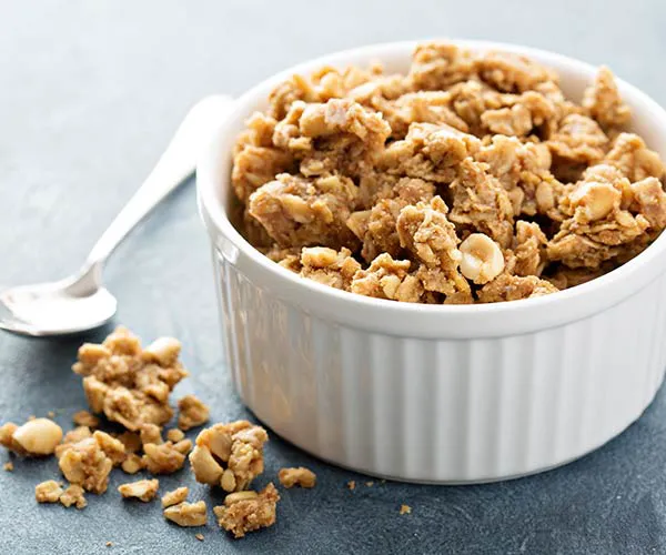 Granola sneaky weight gain foods
