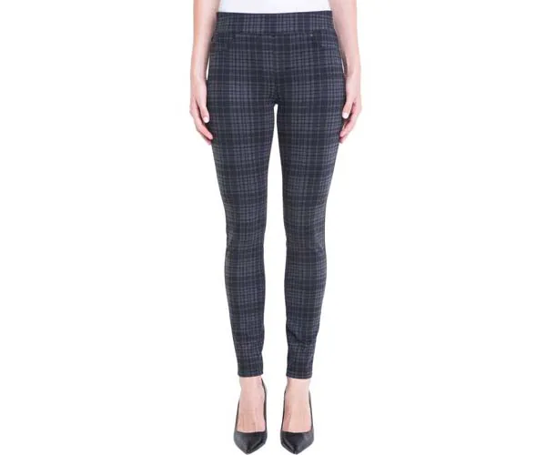 liverpool jeans company sienna plaid leggings