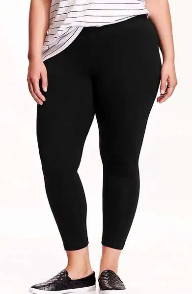 old navy plus size leggings