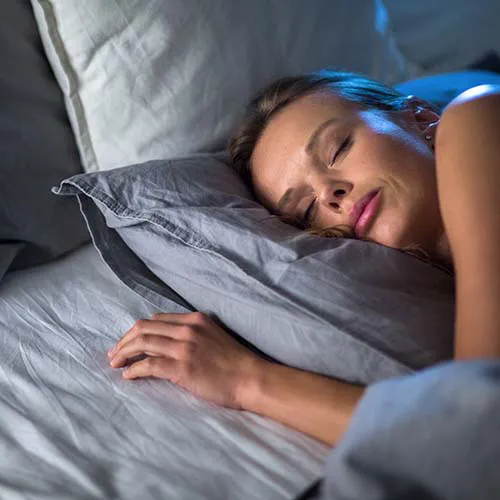 woman sleeping