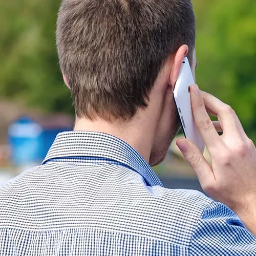Guest on cell phone