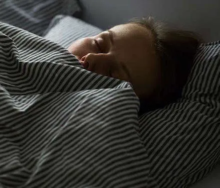 woman sleeping