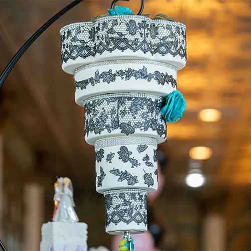 Upside Down Wedding Cake