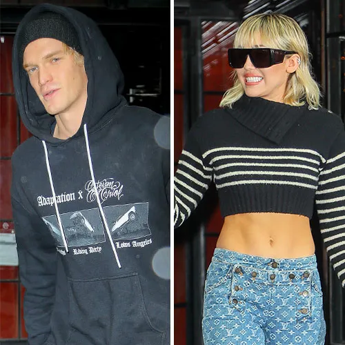 Miley Cyrus and Cody Simpson