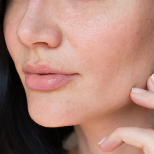 woman's face