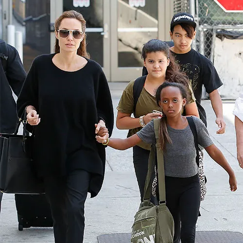 angelina jolie kids