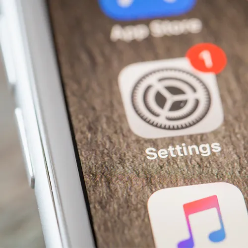 iphone setting