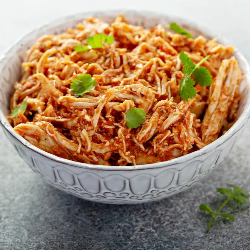 spicy shredded chicken