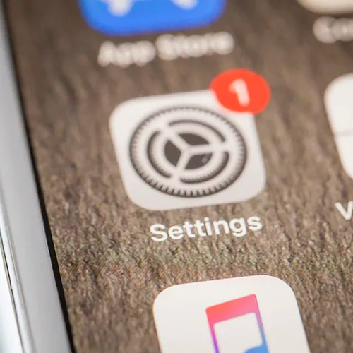iphone settings