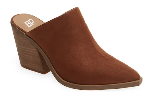 Nordstrom sale mules brown