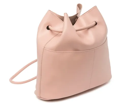 back to school pink backpack