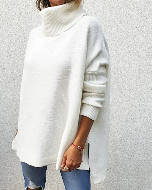 cheap Amazon white sweater