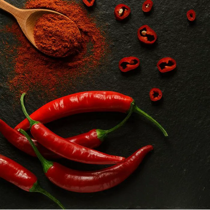 hot peppers