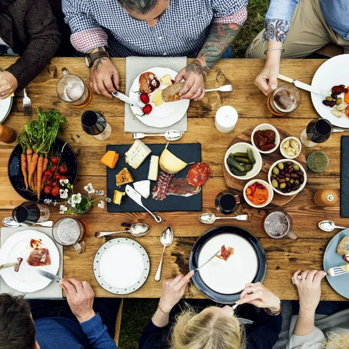 dinner table