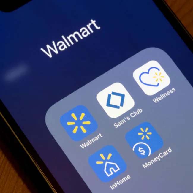 walmart app on phone