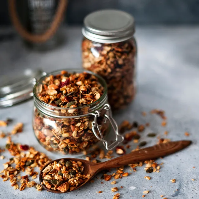 jar of granola
