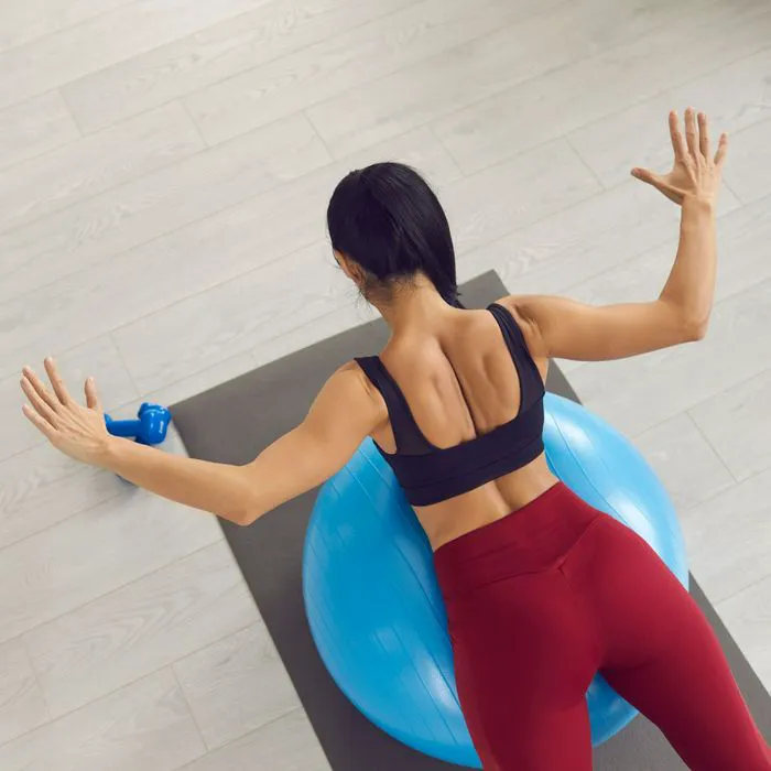 stability ball back extensions