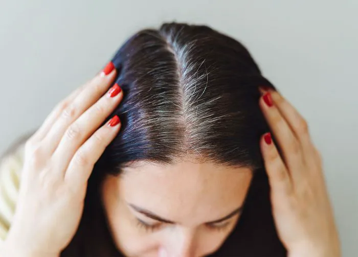 woman-gray-roots