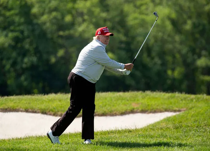donald trump golf