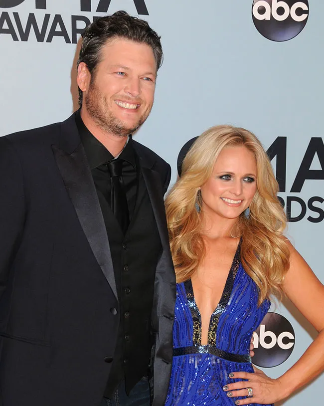 Blake Shelton and Miranda Lambert