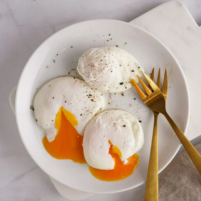 poached eggs