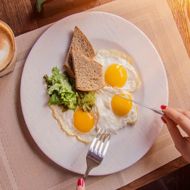 fried eggs