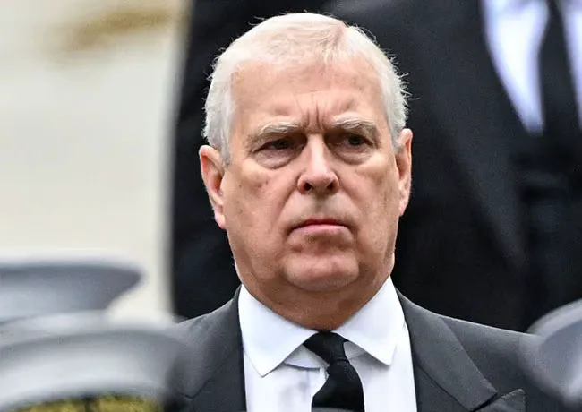Prince Andrew The Queen's state funeral