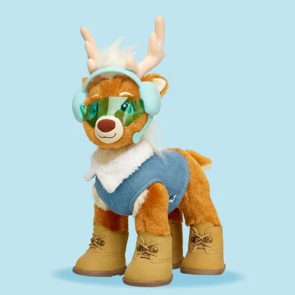 "A cute Build-A-Bear Reindeer plushie"