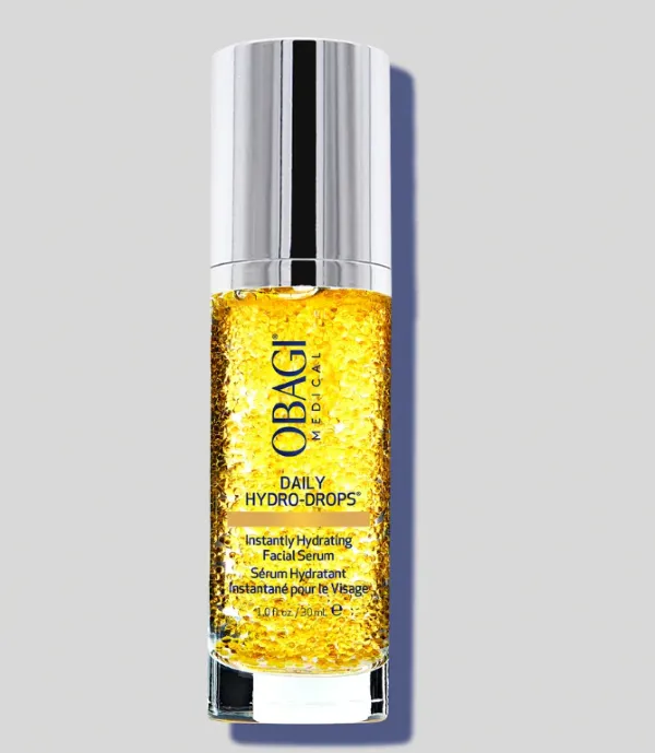 "Obagi Daily Hydro Drops facial serum in a bottle"