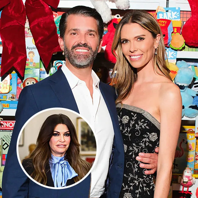 "Donald Trump Jr. and Bettina Anderson at amfAR event in Palm Beach"