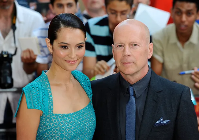 Bruce Willis and Emma Heming Willis Red 2 premiere