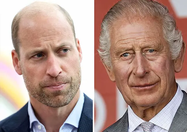 King Charles and Prince William