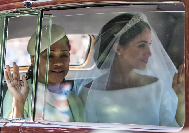 Meghan Markle and Doria Ragland royal wedding