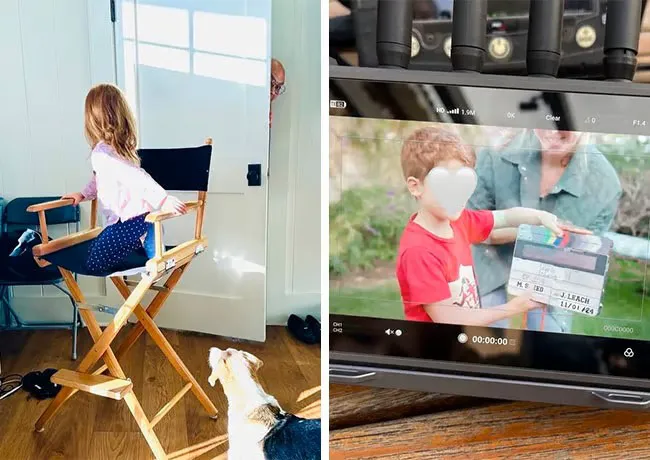 Prince Archie and Princess Lilibet behind the scenes With Love, Meghan