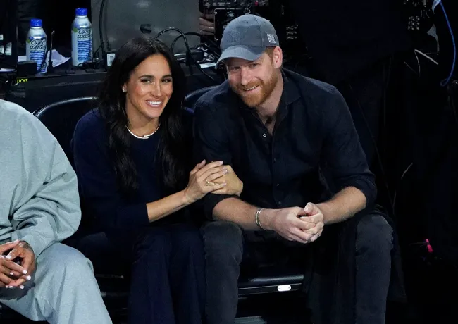 Meghan Markle and Prince Harry basketball date 75th All-Star NBA Game