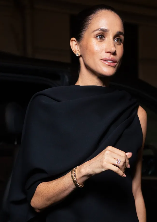 Meghan Markle Balenciaga dinner Paris