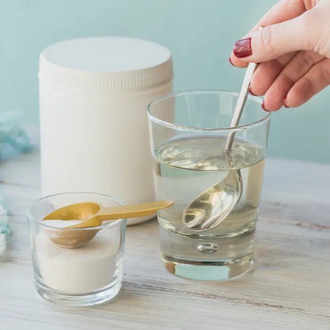 Collagen peptides for youthful skin and radiant beauty.
