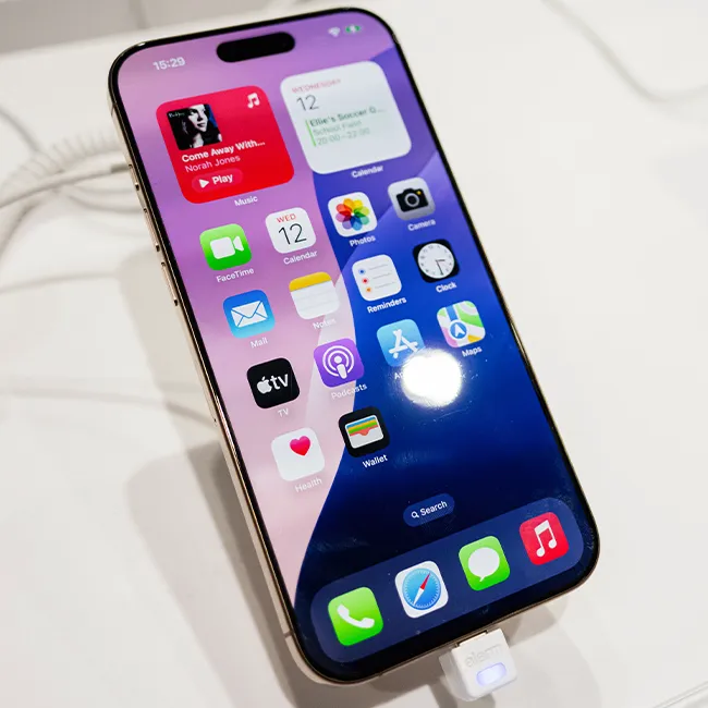 iPhone 17 showcasing its features