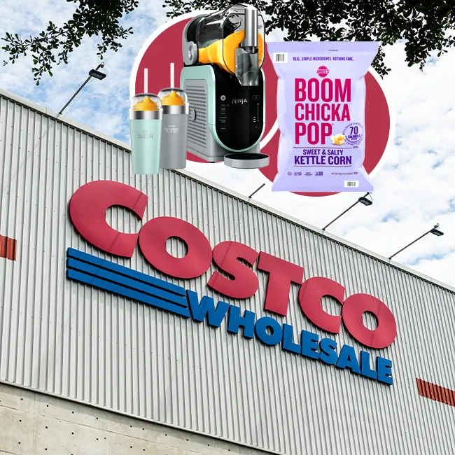 "Boom Chicka Pop kettle corn snack from Costco"