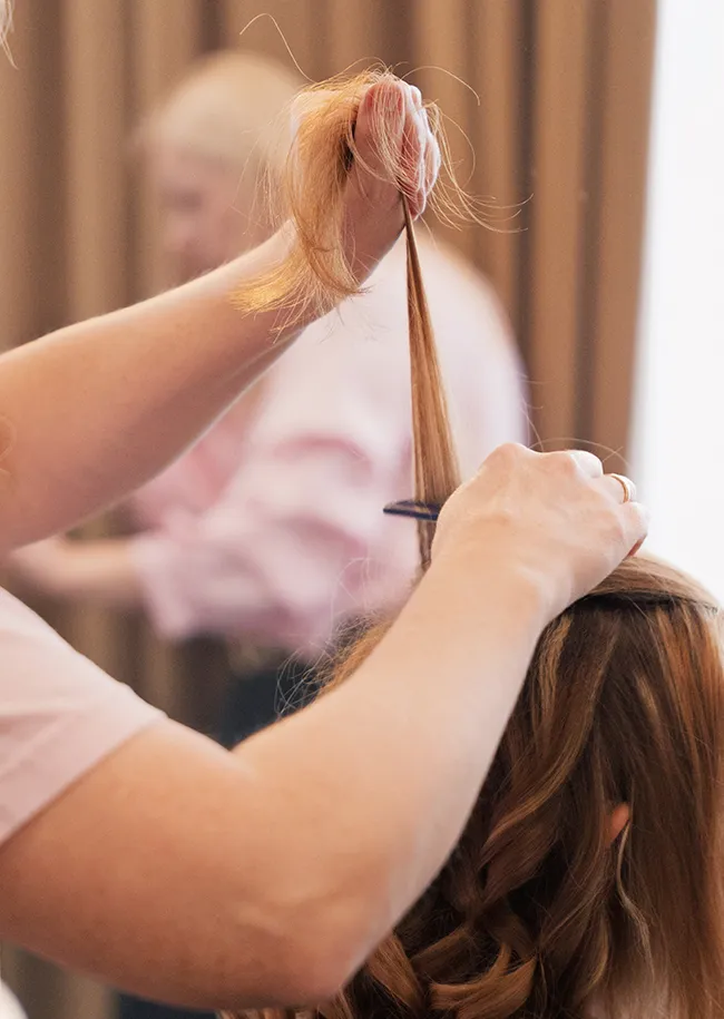 teased-hair