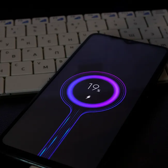 "Image showing Android charging habits"
