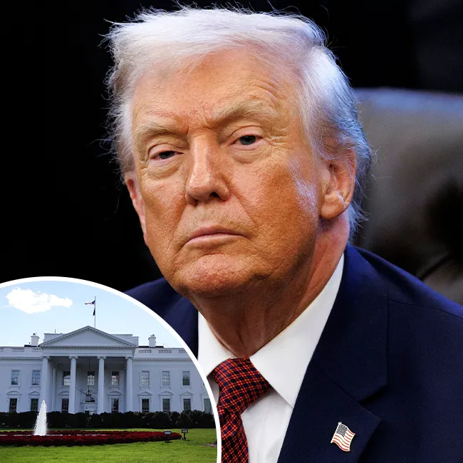 "Donald Trump at the White House"